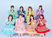 ほほ笑むＣＵＴＩＥ　ＳＴＲＥＥＴの（前列左から）梅田みゆ、桜庭遥花、川本笑瑠、佐野愛花（後列同）板倉可奈、増田彩乃、古澤里紗、真鍋凪咲