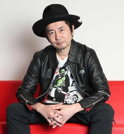 ロックについて熱く語った怒髪天・増子直純（撮影・佐々木彰尚）　