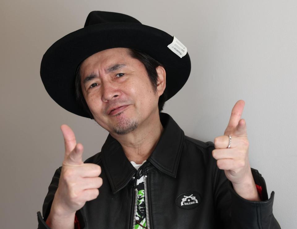 ロックで走り続ける怒髪天・増子直純（撮影・佐々木彰尚）