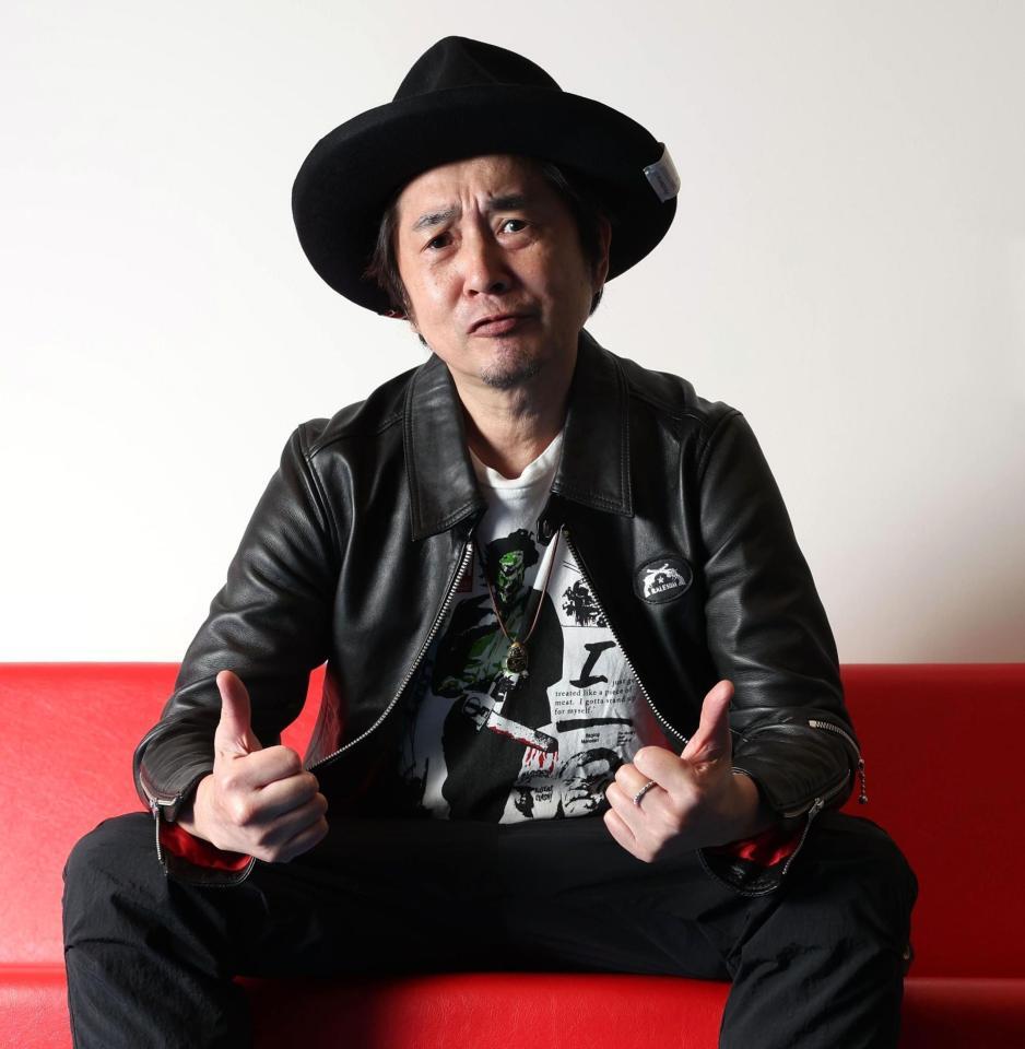 ロックについて熱く語った怒髪天・増子直純（撮影・佐々木彰尚）