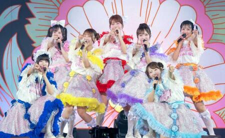 ライブで魅了したＳＷＥＥＴ　ＳＴＥＡＤＹ（撮影：ヨシモリユウナ、河村美貴）