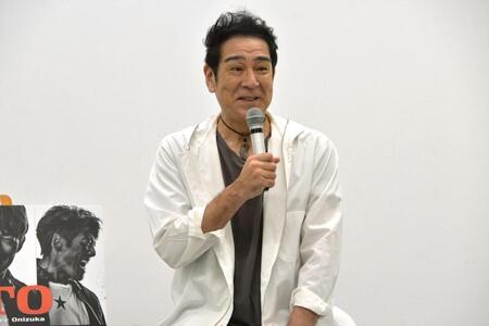 ドラマ「ＧＴＯ」の取材会見に出席した宇梶剛士