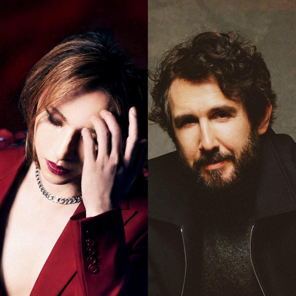 Ｘ　ＪＡＰＡＮの名曲でコラボしたＹＯＳＨＩＫＩ（左）とジョシュ・グローバン