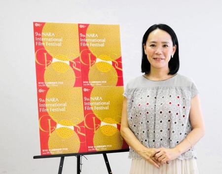 「第９回なら国際映画祭２０２６」の概要を発表した映画監督の河瀨直美氏