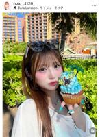 「７人揃っての初めての海外旅行！」と家族ハワイ旅を報告した長女・希空のインスタグラム＠ｎｏａ．＿．１１２６＿より