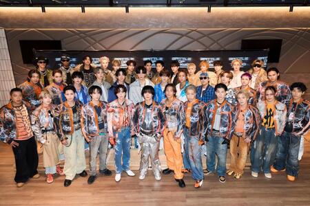 ライブに参加したＪｒ．ＥＸＩＬＥの総勢４組３８人