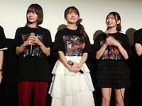 「呪イモノ」のＯＡ記念イベントに登場した（左から）八木響生、豊田ルナ、東条澪