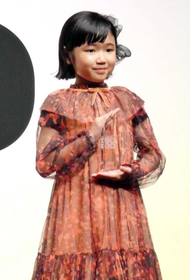 　セレモニーに出席した永尾柚乃