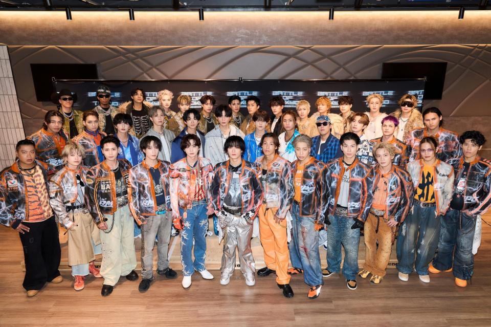 ライブに参加したＪｒ．ＥＸＩＬＥの総勢４組３８人