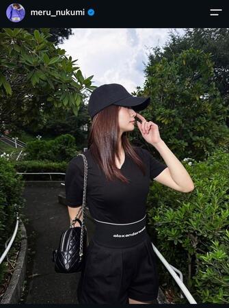 生見愛瑠のインスタグラム＠ｍｅｒｕ＿ｎｕｋｕｍｉから