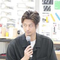 イベントに出席した速水もこみち＝千葉・幕張メッセ