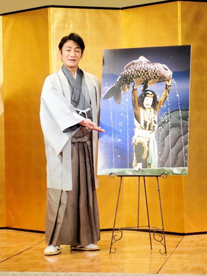 「錦秋十月歌舞伎」の取材会に出席した片岡愛之助