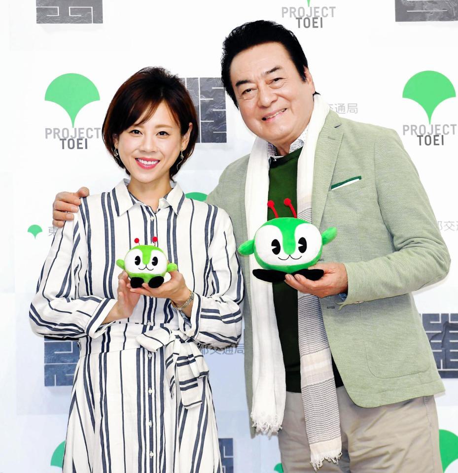 親子共演した高橋真麻と高橋英樹＝２０２０年