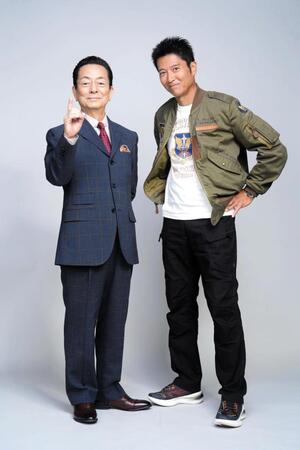 「相棒」に出演する水谷豊（左）と寺脇康文