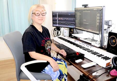 「おかんＰ」こと作曲家の藤田晴美