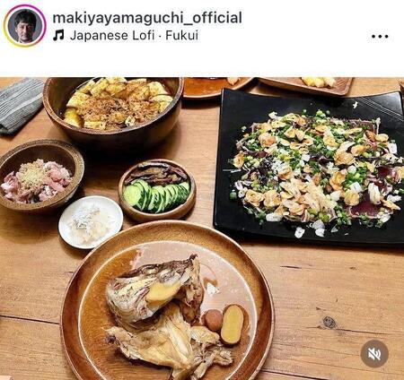 へしこも。山口馬木也のインスタグラム＠ｍａｋｉｙａｙａｍａｇｕｃｈｉ＿ｏｆｆｉｃｉａｌより