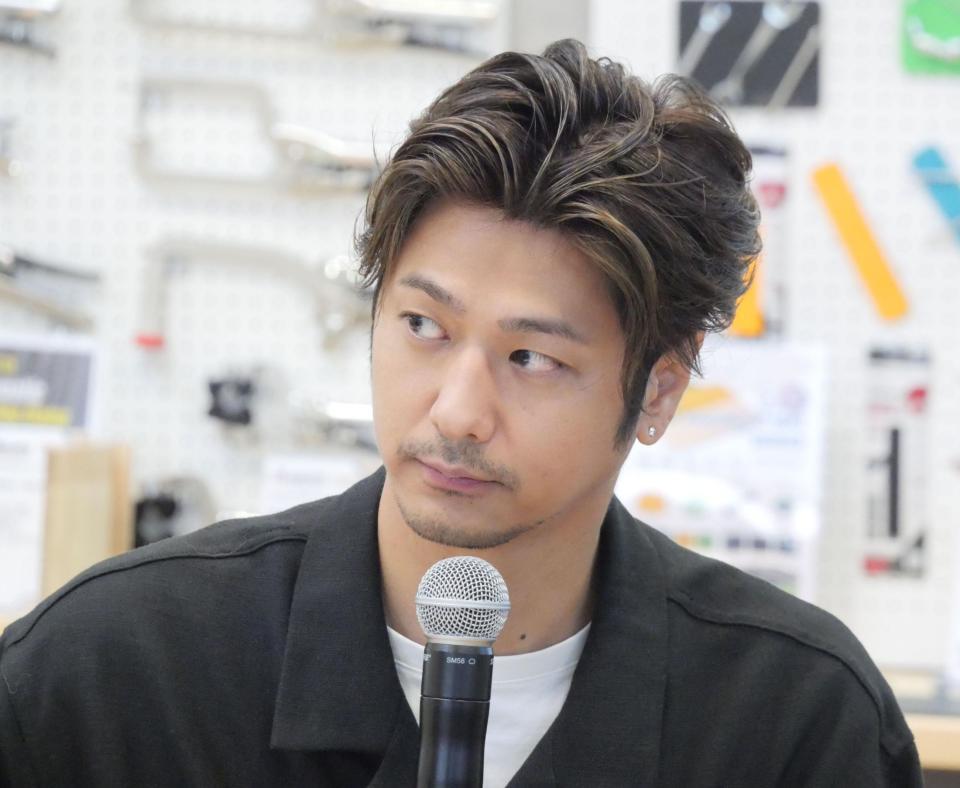 イベントに出席した速水もこみち