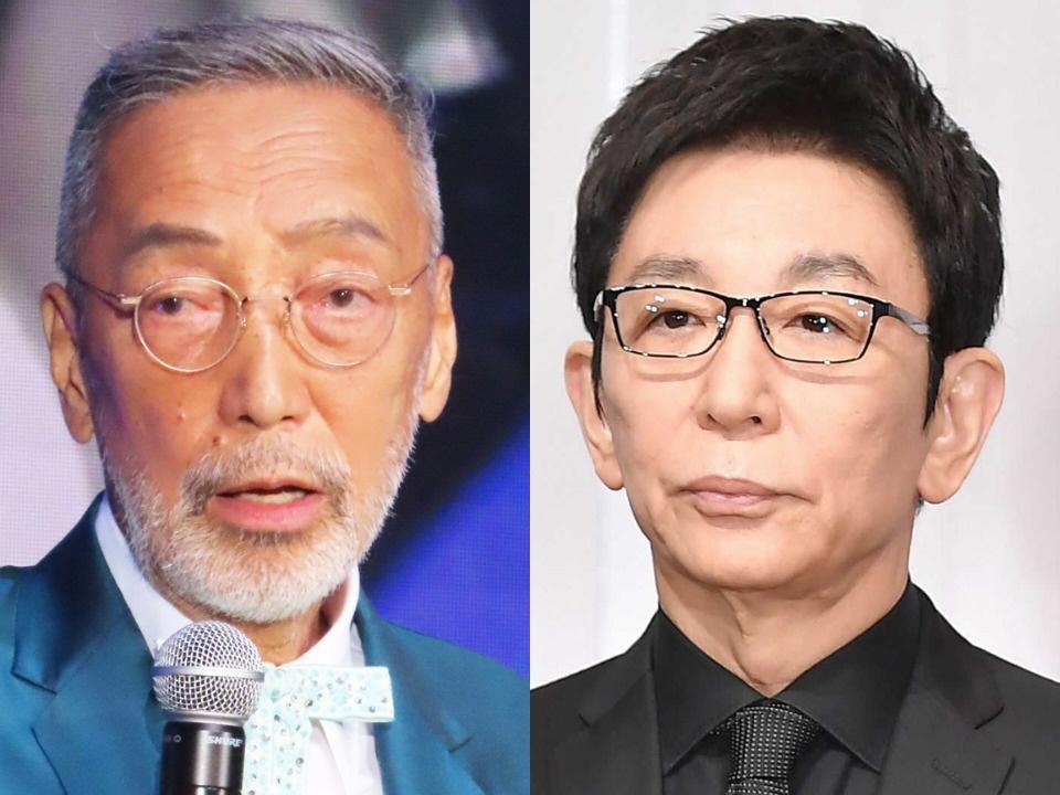 テリー伊藤（左）と古舘伊知郎