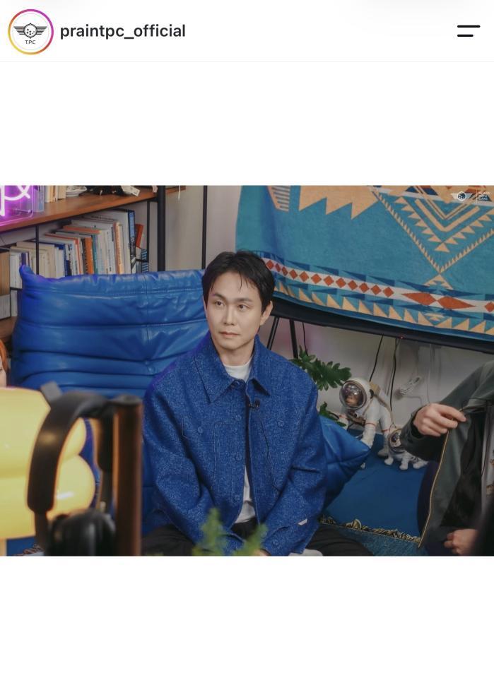 韓国芸能プロダクション・ＰｒａｉｎＴＰＣの公式インスタグラム＠ｐｒａｉｎｔｐｃ＿ｏｆｆｉｃｉａｌより　俳優のオ・ジョンセ