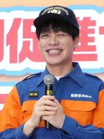 イベントに登壇した麒麟の川島明＝都内