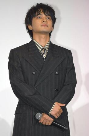 舞台あいさつに登壇する北村匠海（撮影・千葉大輝）