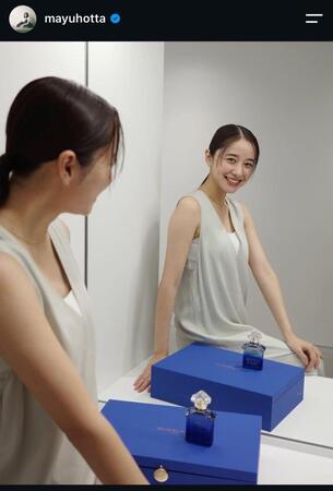 堀田真由のインスタグラム＠ｍａｙｕｈｏｔｔａから