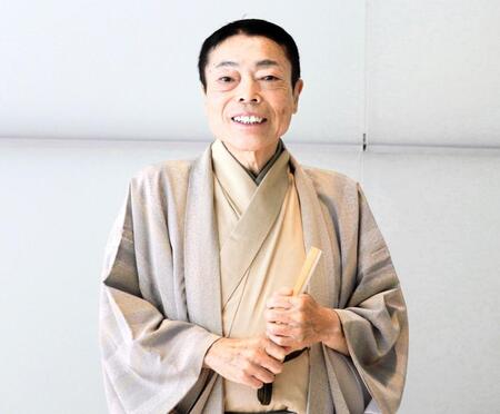 独演会の取材会に出席した桂塩鯛
