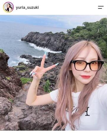 鈴木ユリアのインスタグラム（＠ｙｕｒｉａ＿ｓｕｚｕｋｉ）より