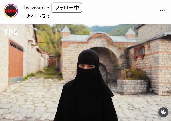 まさかの柚木薫?VIVANT 黒ベール女性