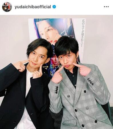 千葉雄大のインスタグラム＠ｙｕｄａｉｃｈｉｂａｏｆｆｉｃｉａｌ（２０１８年１１月２日付）より 
