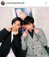 千葉雄大のインスタグラム＠ｙｕｄａｉｃｈｉｂａｏｆｆｉｃｉａｌ（２０１８年１１月２日付）より 