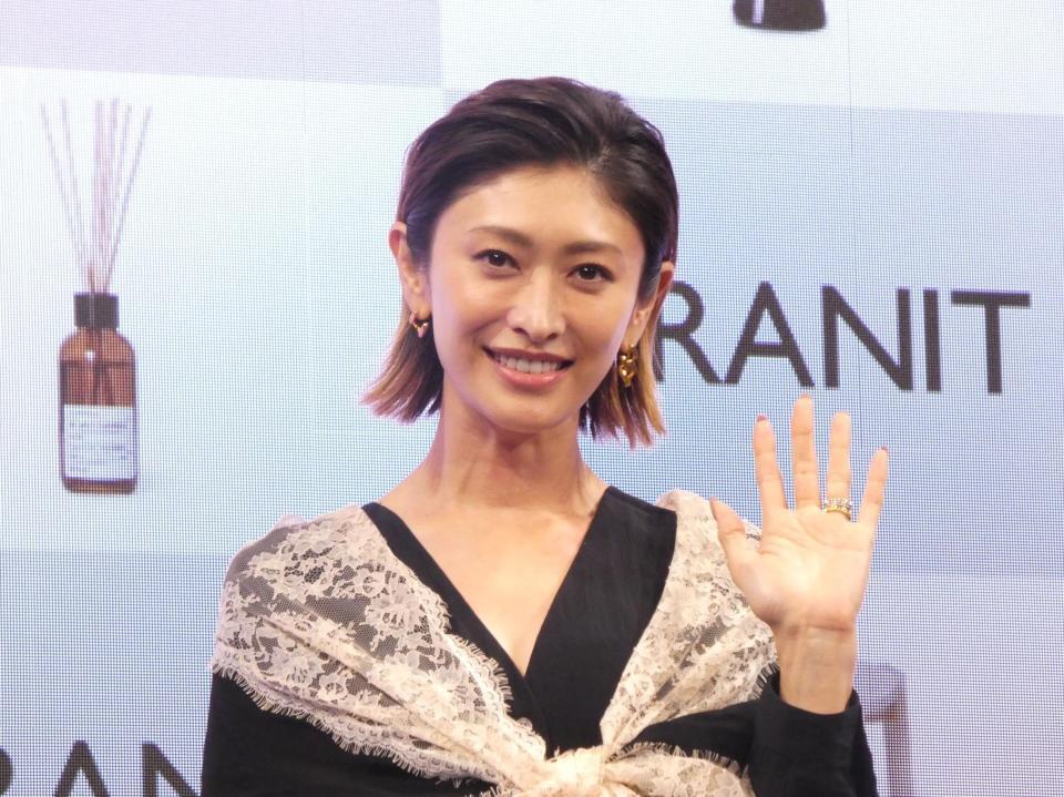 イベントに出席した山田優