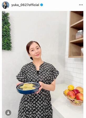 優香のインスタグラム＠ｙｕｋａ＿０６２７ｏｆｆｉｃｉａｌ（９月２日付）より