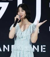 発表会に出席した蒔田彩珠