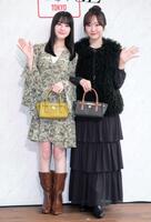 本田紗来（左）と本田望結（撮影・堀内翔）