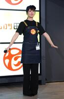 ＰＲ大使として登壇するももいろクローバーＺ・佐々木彩夏（撮影・西岡正）