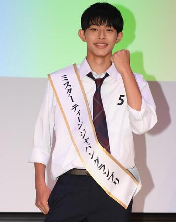 グランプリに輝いた鈴木康聖（撮影・千葉大輝）