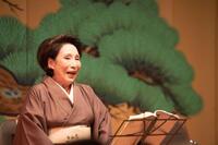 朗読を披露する波乃久里子（撮影：塚田史香）