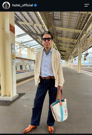 布袋寅泰のインスタグラム＠ｈｏｔｅｉ＿ｏｆｆｉｃｉａｌから