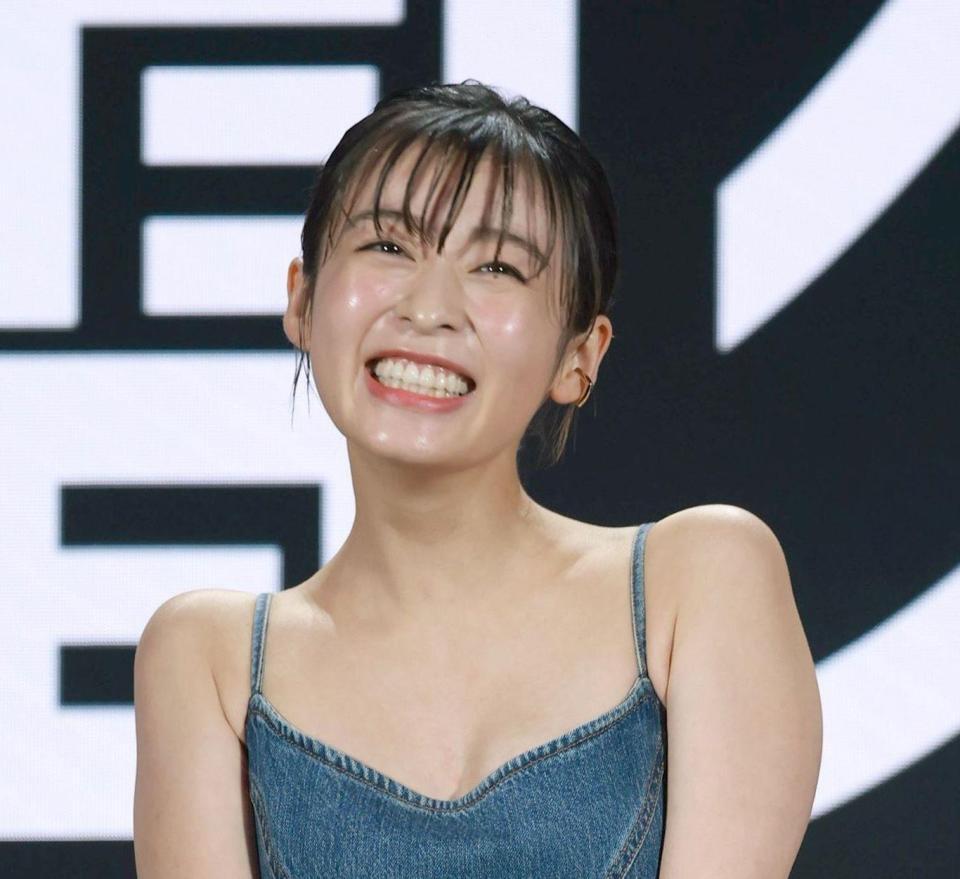 プライムビデオの発表会に出席した森七菜＝３日
