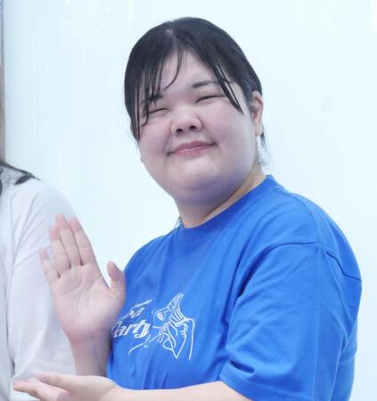 取材会に出席したあんり
