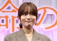 映画「ママがもうこの世界にいなくても　私の命の日記」お披露目試写会に登壇した川口春奈（７日）