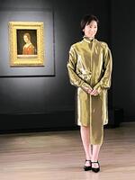 レオナルド・ダ・ヴィンチ「女性の肖像」（左）と北川景子