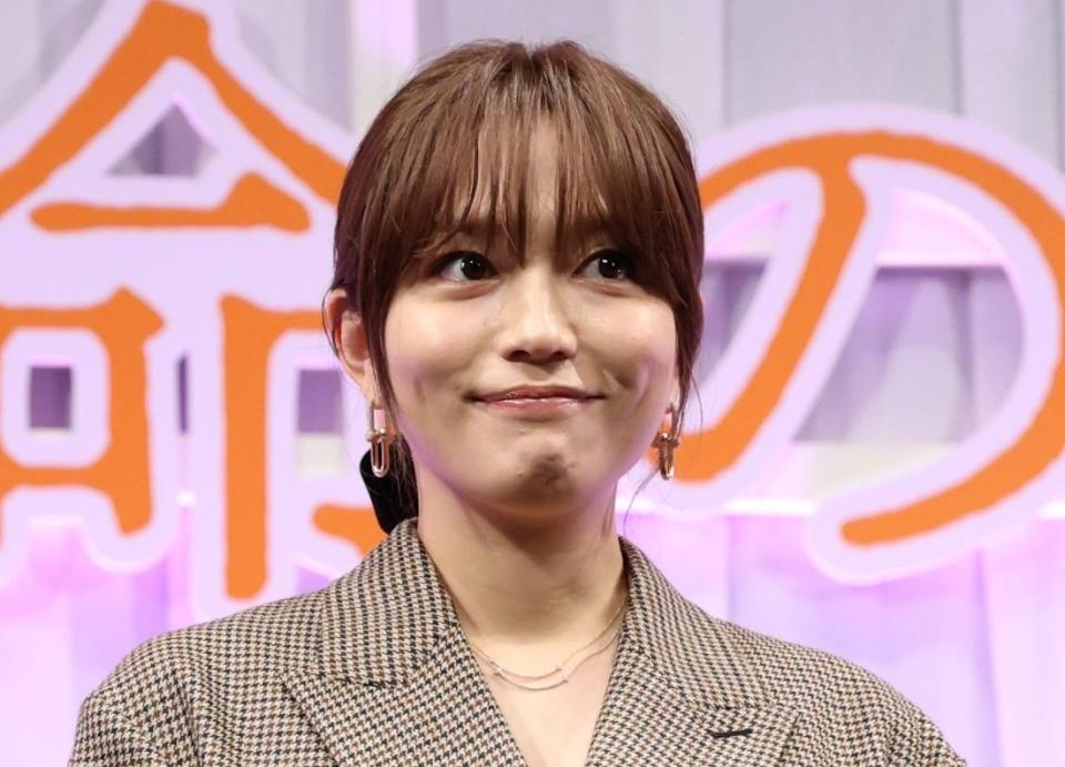 映画「ママがもうこの世界にいなくても　私の命の日記」お披露目試写会に登壇した川口春奈（７日）