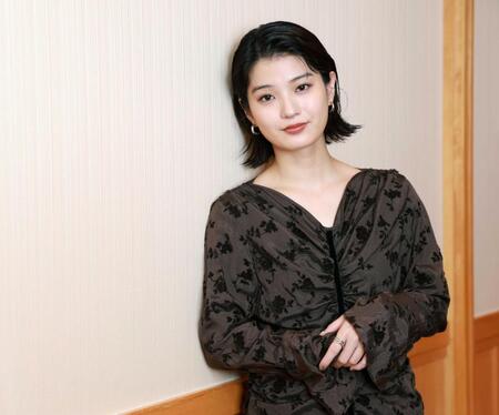 実力派俳優として存在感を放つ蒔田彩珠（撮影・伊藤笙子）