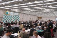 今年３月に開催した「明治安田杯　健康麻将全国大会」