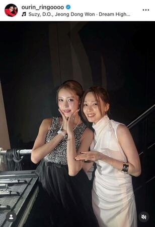 王林のインスタグラム＠ｏｕｒｉｎ＿ｒｉｎｇｏｏｏｏから