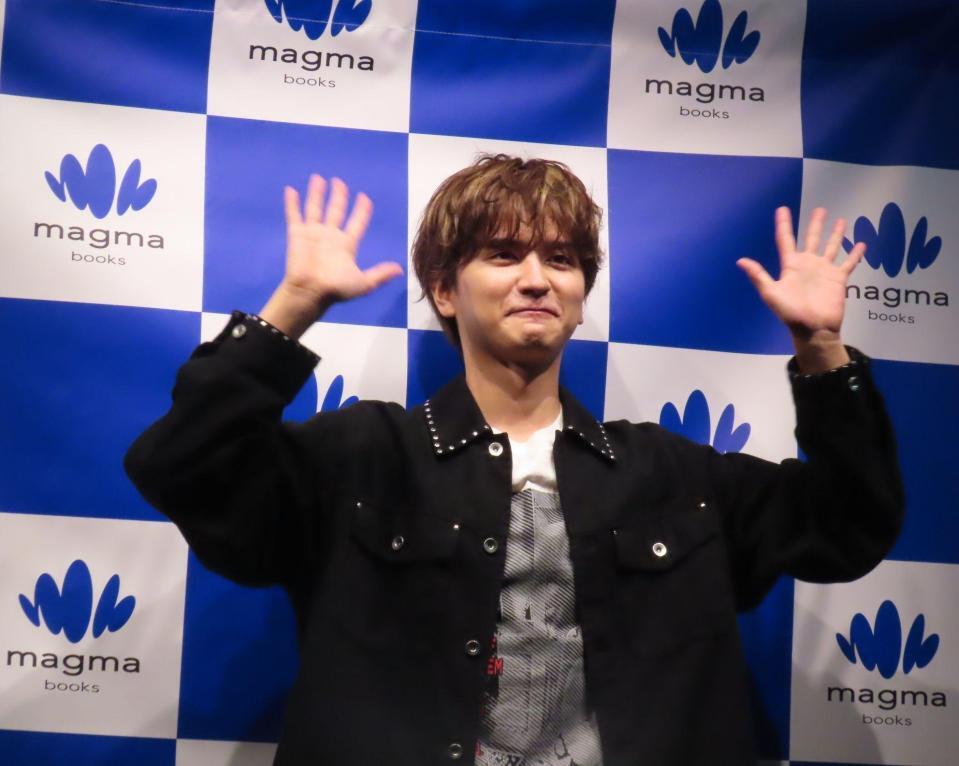 写真集発売記念イベントを開催した瀬戸利樹