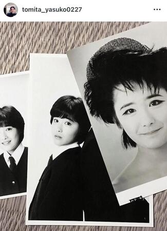 １５歳で撮影した映画「さびしんぼう」の「未発表」写真。富田靖子のインスタグラム＠ｔｏｍｉｔａ＿ｙａｓｕｋｏ０２２７（２２年１１月１８日付）より 