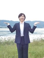「巡るスワン」のロケ取材会を行った森田望智